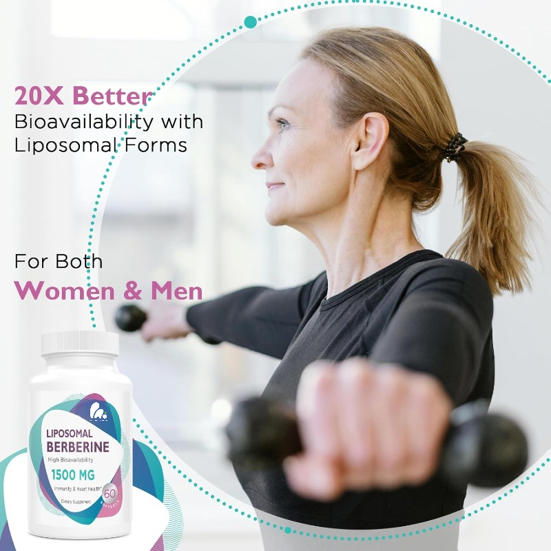 Berberine HCL Supplement 1500m - огляд і ціна Berberine Hcl Capsule