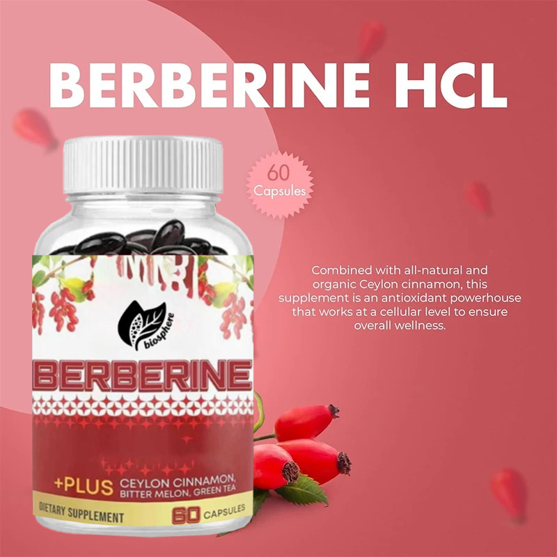 Berberine HCL 1200mg, Containi - огляд і ціна Berberine Hcl Capsule