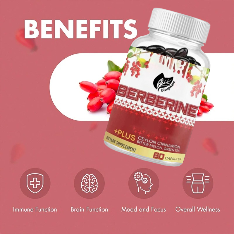 Berberine HCL 1200mg, Containi - огляд і ціна Berberine Hcl Capsule