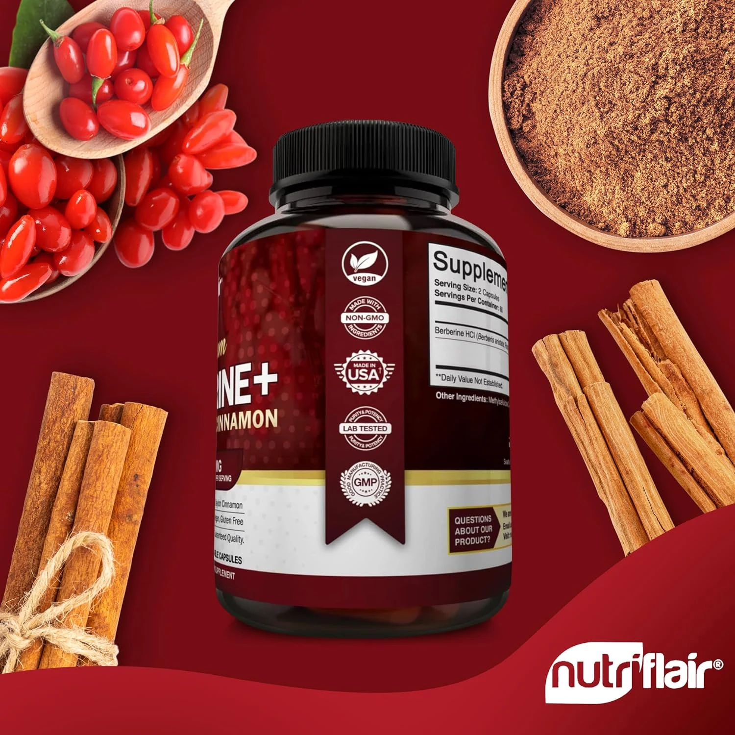 Premium Berberine HCL - Suppor - огляд і ціна Berberine Hcl Capsule
