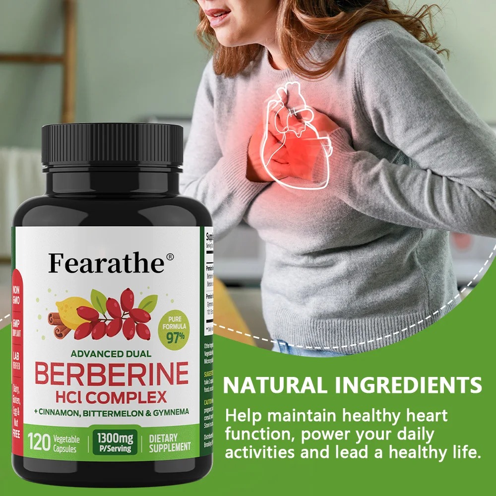 Berberine HCl with Ceylon Cinn - огляд і ціна Berberine Hcl Capsule
