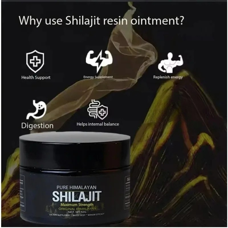 30g /50g100% High-purity Shila - огляд і ціна Shilajit Resin Pure