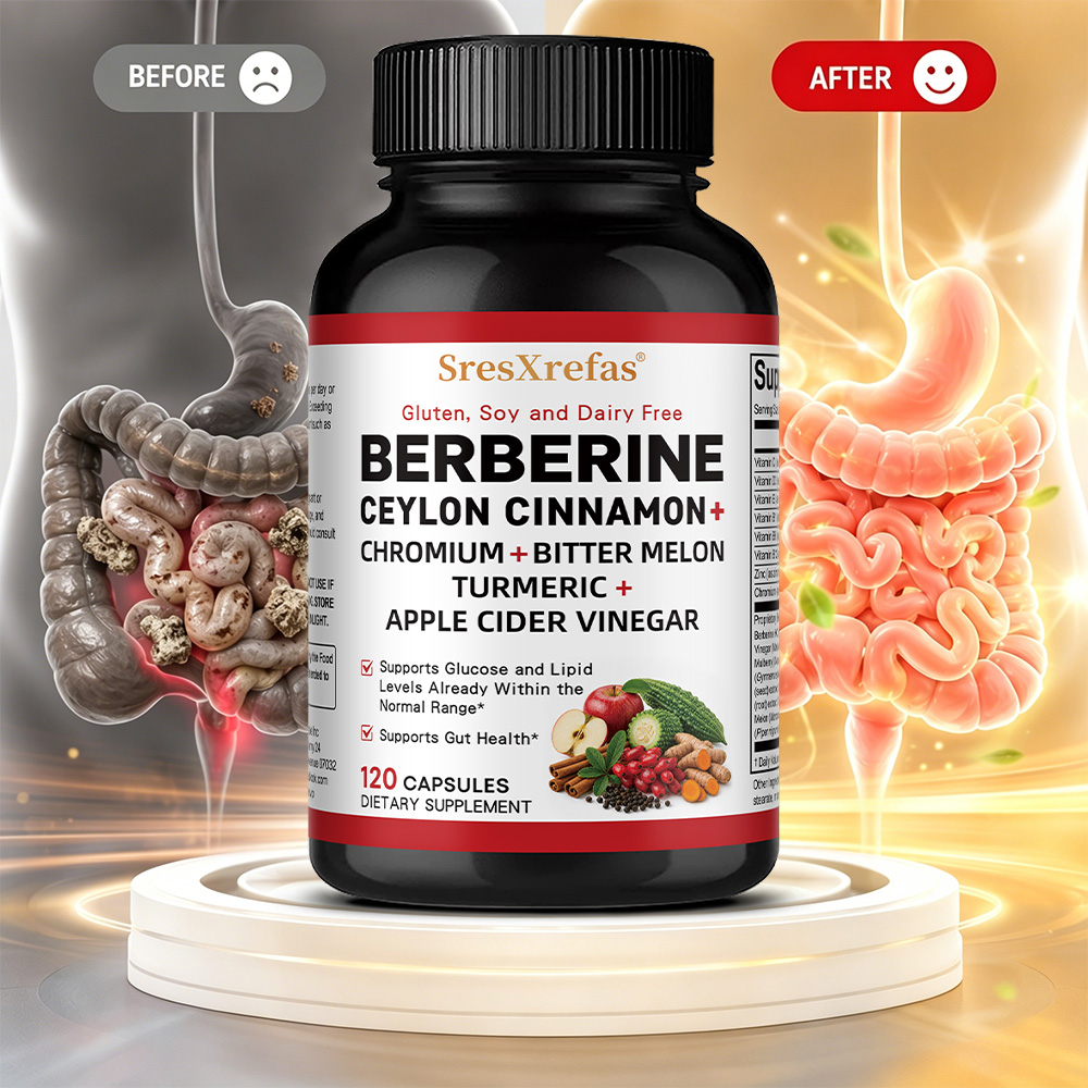 Berberine HCL Complex Capsules - огляд і ціна Berberine Hcl Capsule