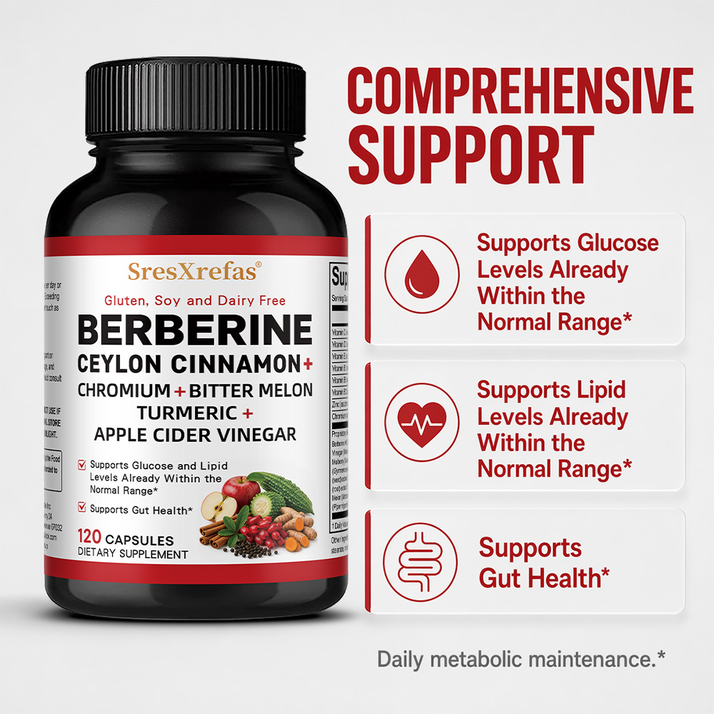 Berberine HCL Complex Capsules - огляд і ціна Berberine Hcl Capsule