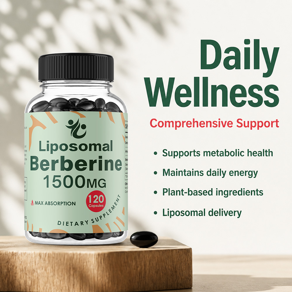Liposomal Berberine HCL - 1500 - огляд і ціна Berberine Hcl Capsule