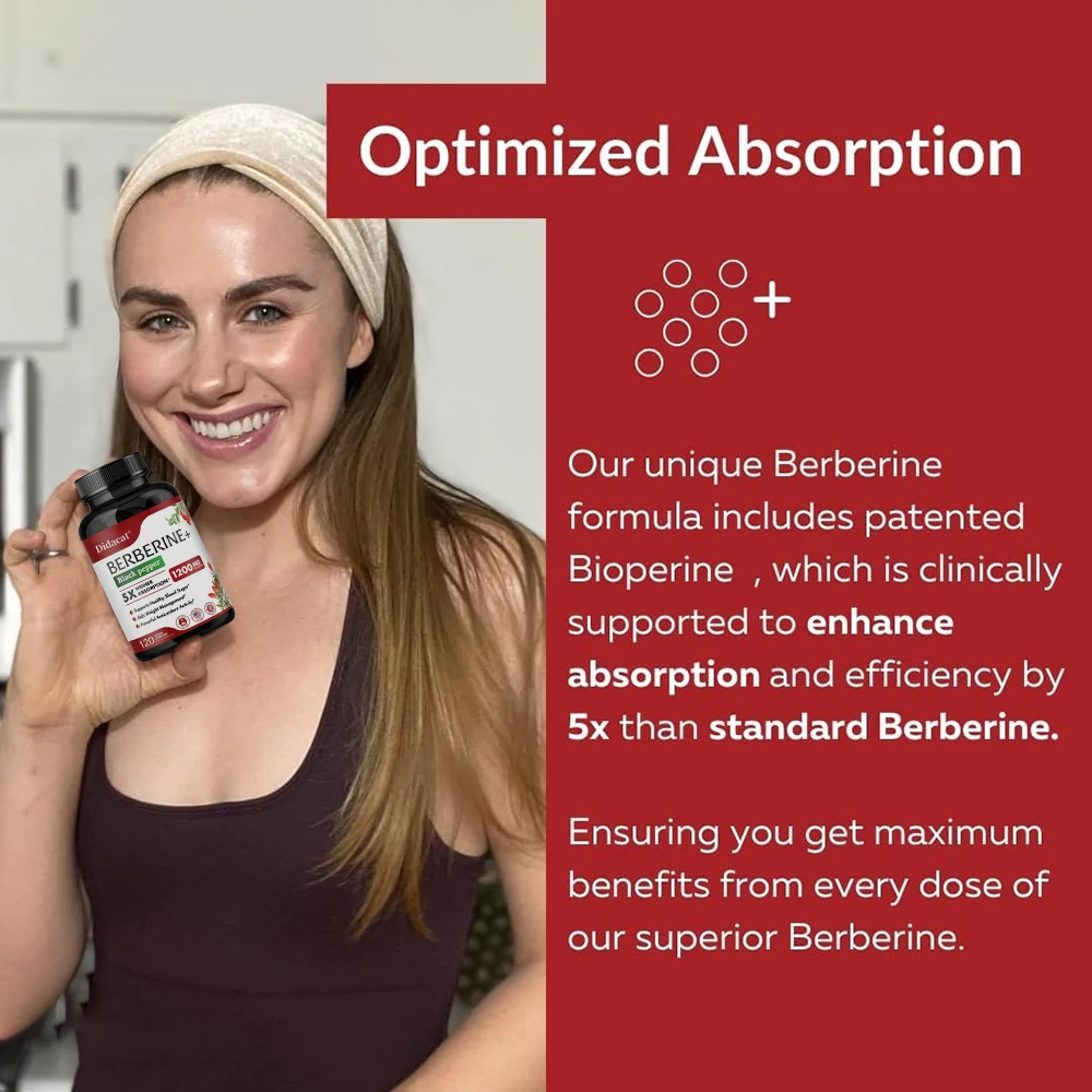 Berberine HCl Supplement - for - огляд і ціна Berberine Hcl Capsule