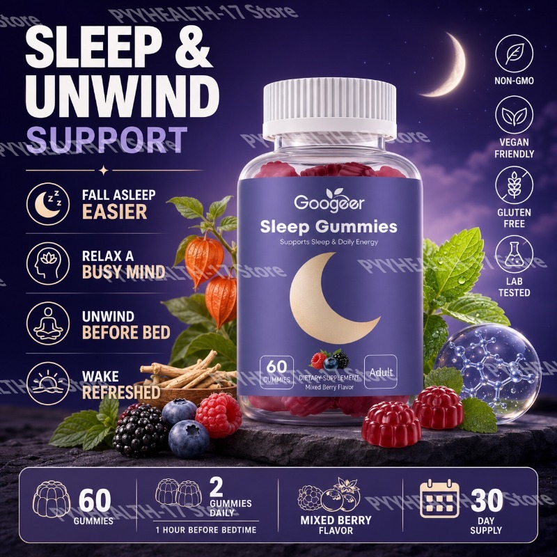 Googeer Sleep Gummies for Adul - огляд і ціна Melatonin Sleep Gummy