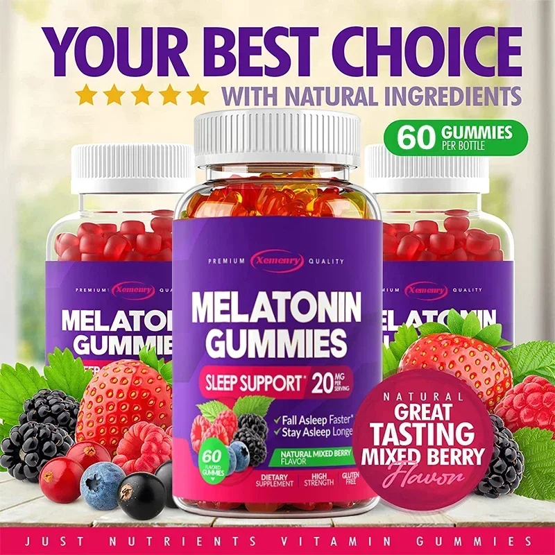 Melatonin Gummies - Enhances I - огляд і ціна Melatonin Sleep Gummy
